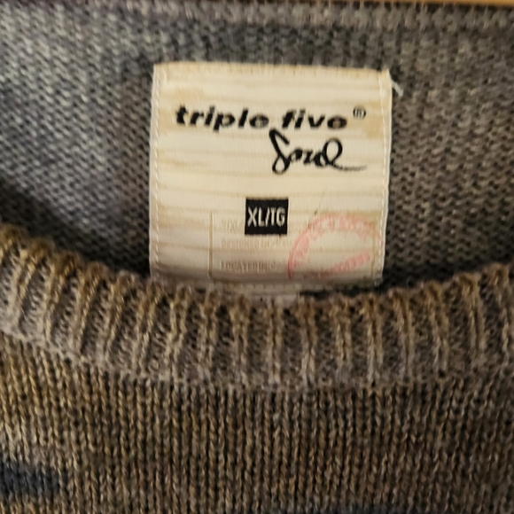 XL wool blend dress/tunic by Triple Five Soul - Picture 9 of 14